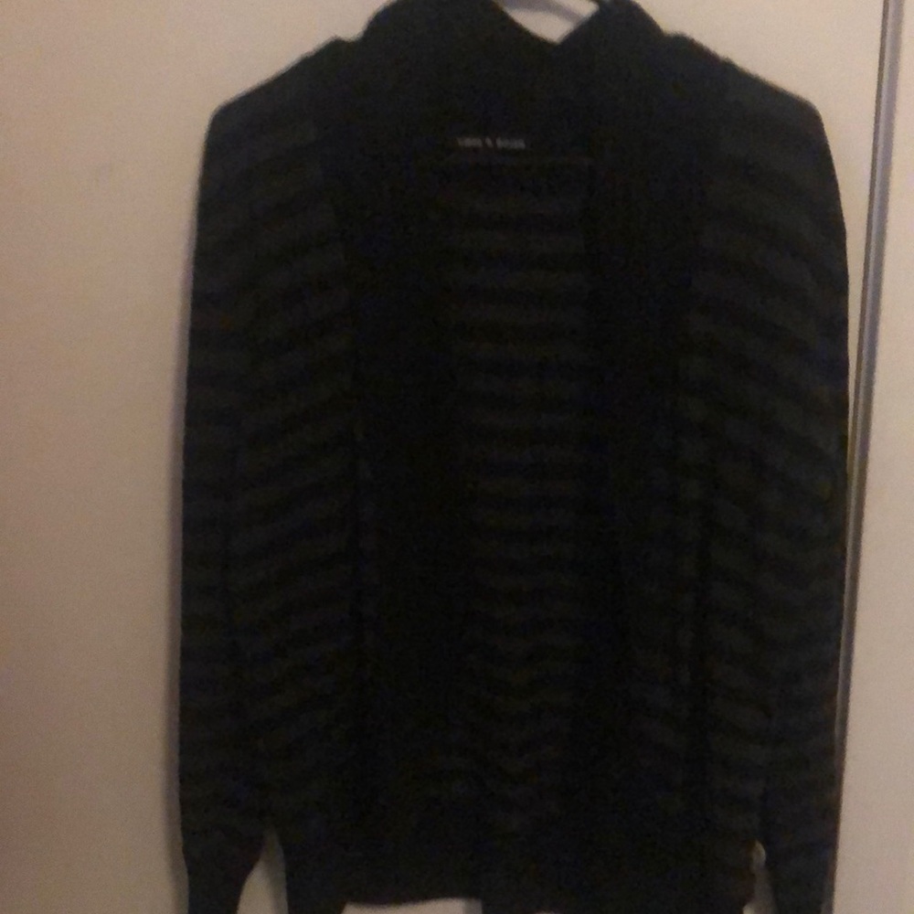 Black and dark grey
